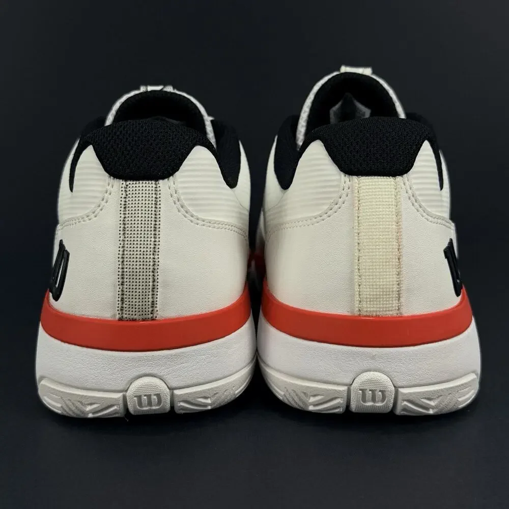 Wilson Rush Lite SAMPLE Tennis Shoes Men’s Size 10 White Red NEW No Box
